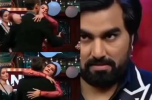 A kiss between Ranvir Shorey and Kritika Malik during the Bigg Boss OTT 3